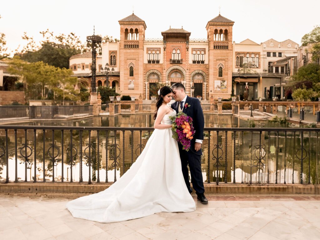 Fotografía de bodas en Sevilla, Basilica de la Macarena